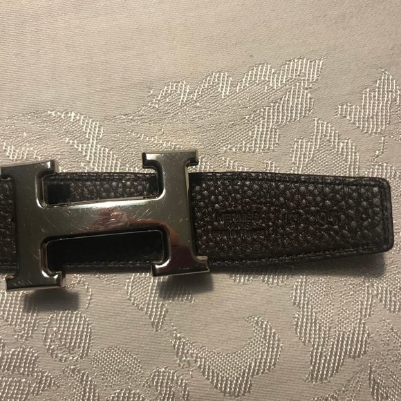 Hermes Constance Reversible Belt Black/Brown main image 6